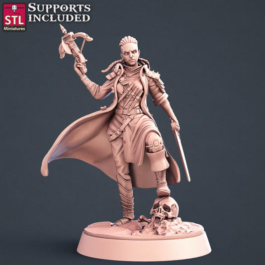 Vampire Hunters NPC Set | Tabletop Scale | D&D TTRPG Miniature | STL Miniatures