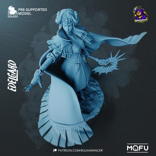 Fiery Empress | Resin Garage Kit Sculpture Anime Video Game Fan Art Statue | Bulkamancer Sculpts