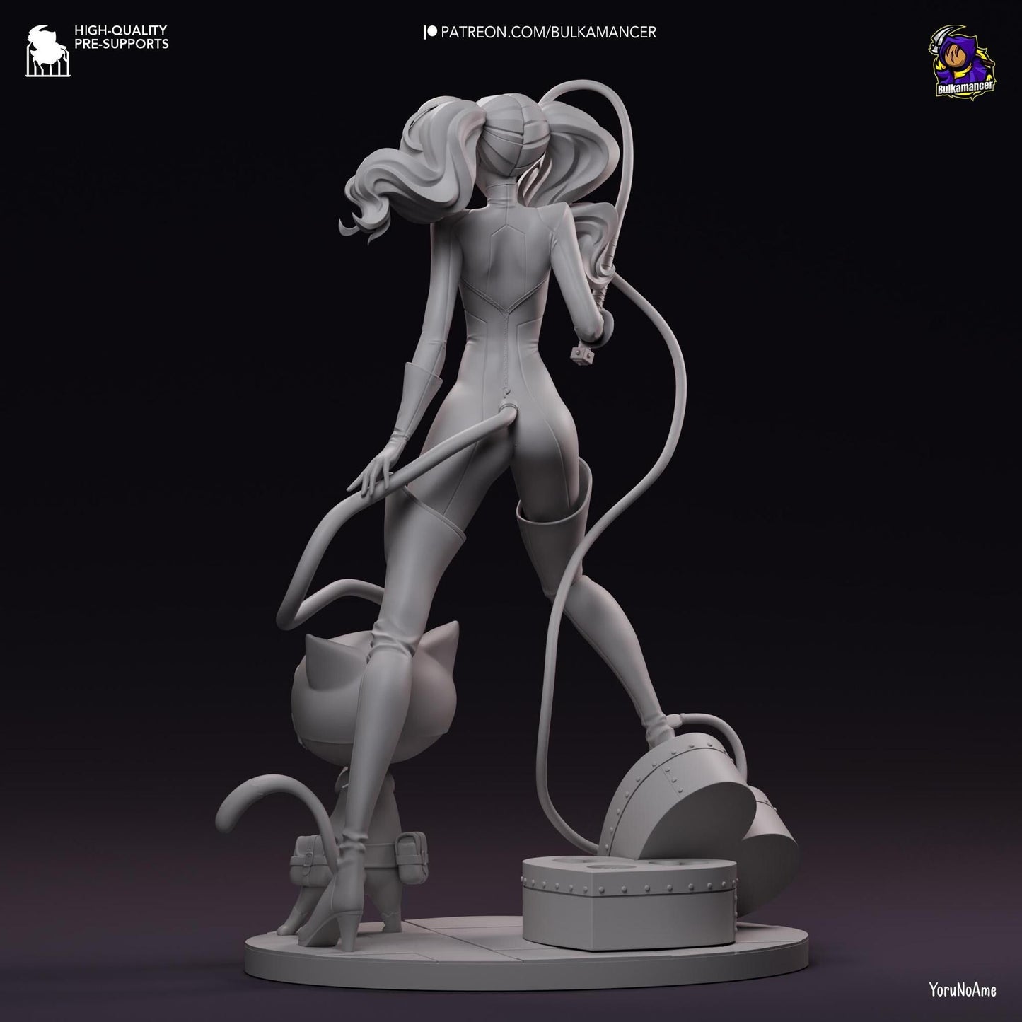 Flashy Panther | Resin Garage Kit Sculpture Anime Video Game Fan Art Statue | Bulkamancer Sculpts