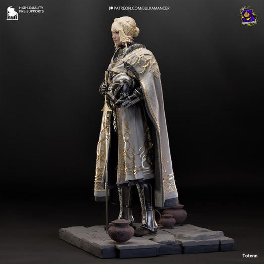 Knight of the Kind Lord | Resin Garage Kit Sculpture Anime Video Game Fan Art Statue | Bulkamancer Sculpts