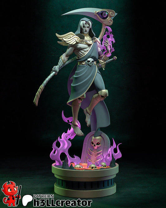 1:12 Herald of Death | Resin Garage Kit Figure Game Fan Art | h3LL creator