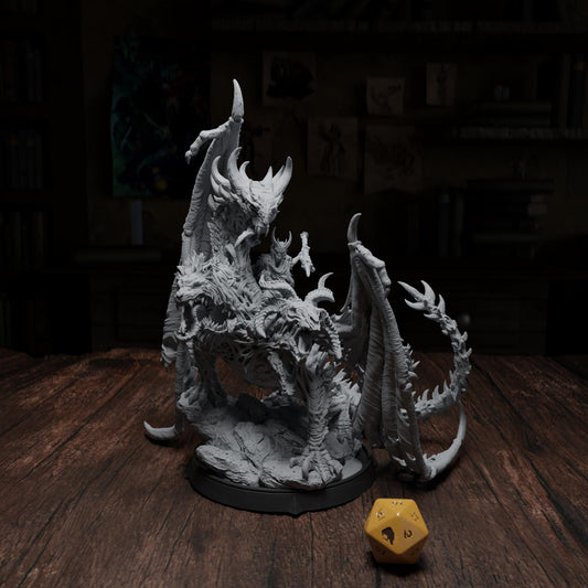 Gorath Beast, Horror Enemy | Tabletop or Display Scale | TTRPG D&D Miniature | Cripta Studios