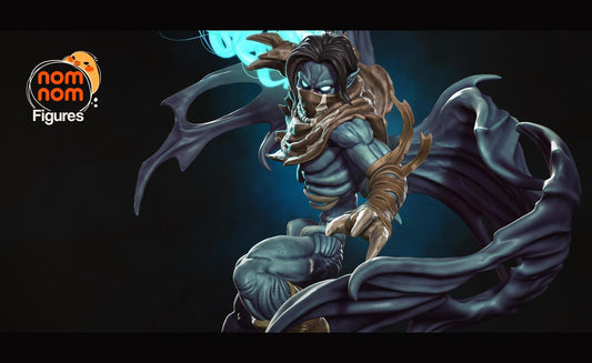Soul Reaver Wraith | Resin Garage Kit Figure Game Fan Art | Nomnom Figures