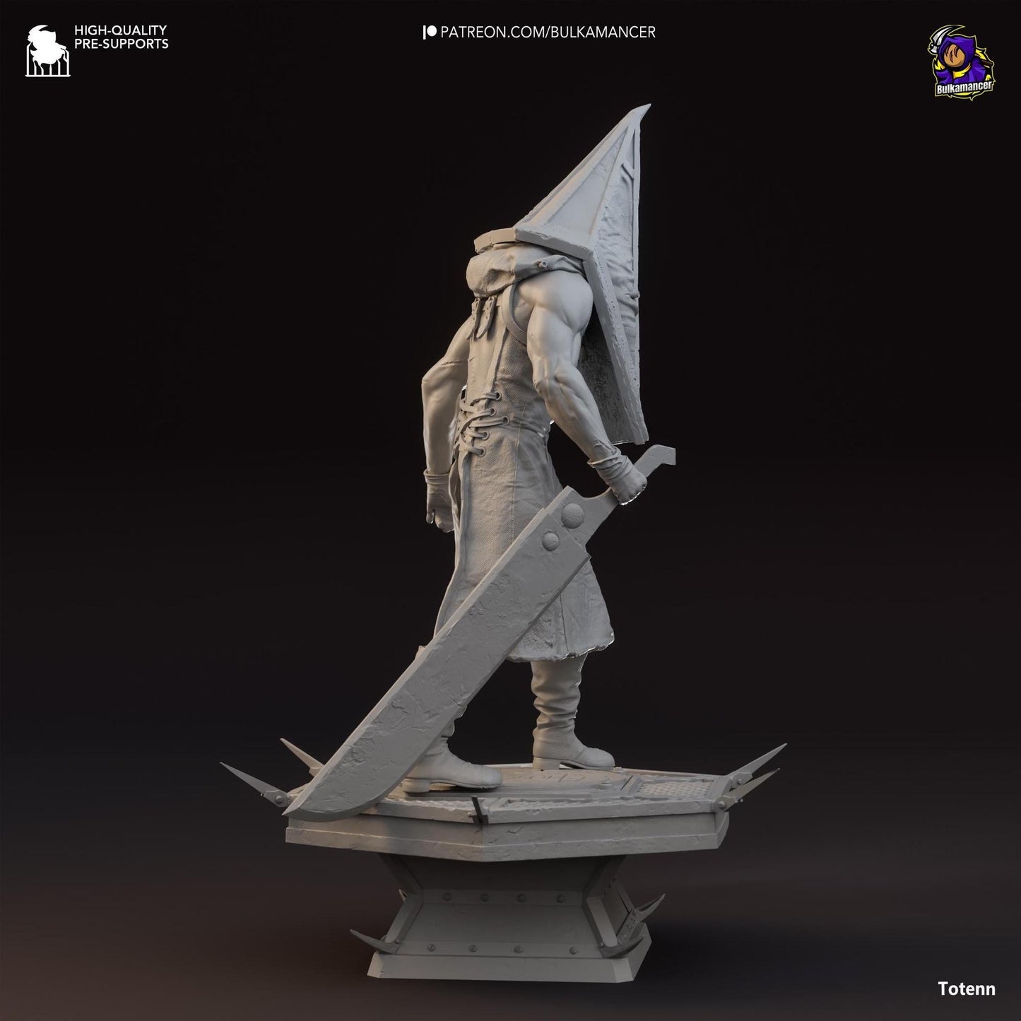 Executioner | Resin Garage Kit Sculpture Anime Video Game Fan Art Statue | Bulkamancer Sculpts