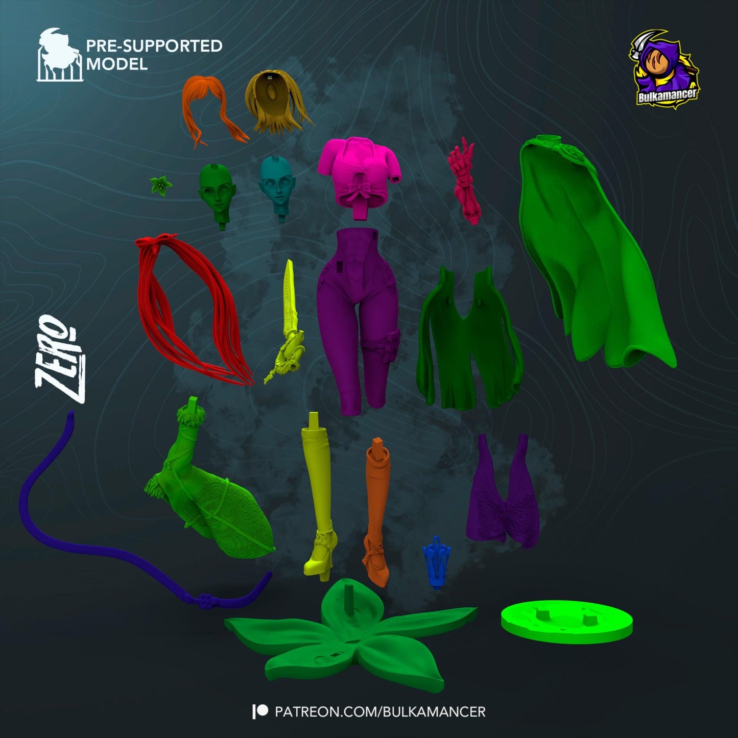 Foul-Mouthed Kinslayer | Resin Garage Kit Sculpture Anime Video Game Fan Art Statue | Bulkamancer Sculpts