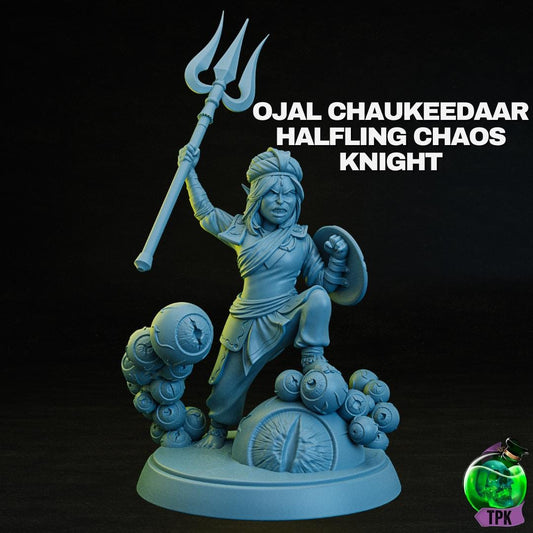 Chaukeedar Halfling Chaos Knights Soldiers | Tabletop Gaming Miniature | TPKLab