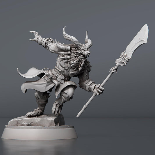 Borock Monster | Tabletop Scale | D&D TTRPG Miniature | STL Miniatures