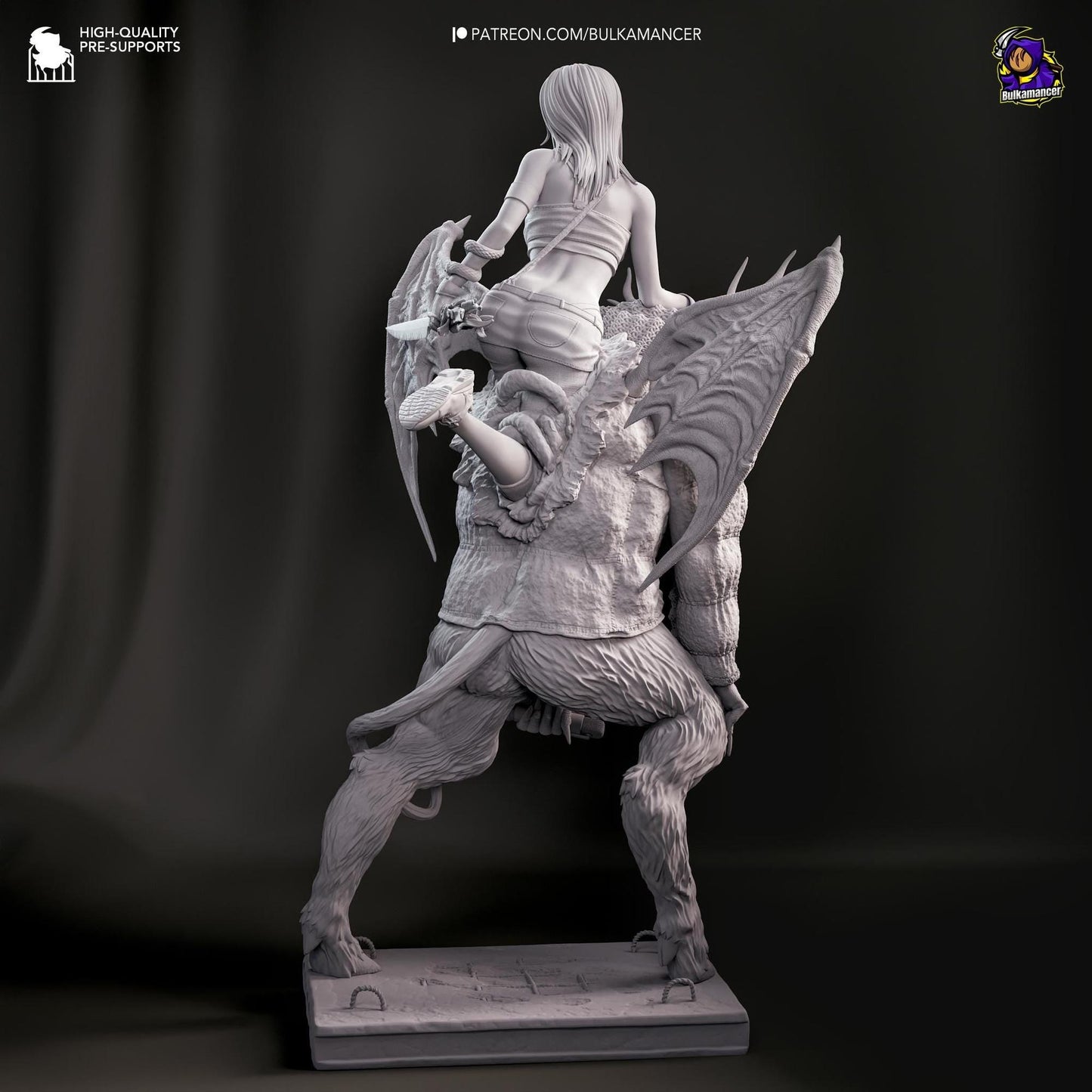 Inner Beauty | Resin Garage Kit Sculpture Anime Video Game Fan Art Statue | Bulkamancer Sculpts