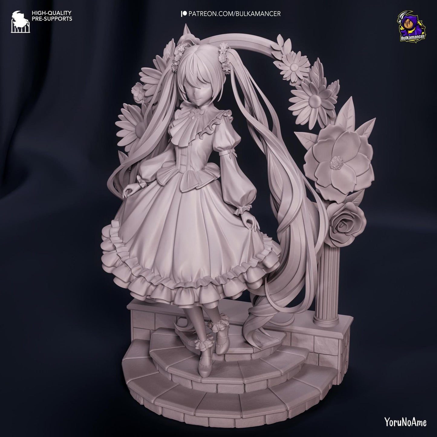 Maiden of the Tree | Resin Garage Kit Sculpture Anime Video Game Fan Art Statue | Bulkamancer Sculpts
