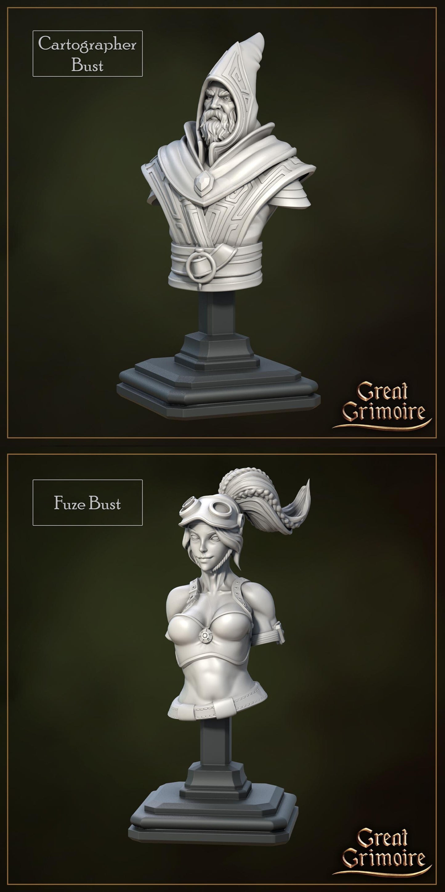 Beneath the Splintered City, Mechanical, Supernatural, Technology, Cosmos | Tabletop Gaming Miniatures Collection | Great Grimoire