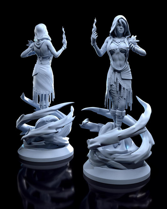 1:12 Herald of the Old Gods | Resin Garage Kit Figure Game Fan Art | h3LL creator