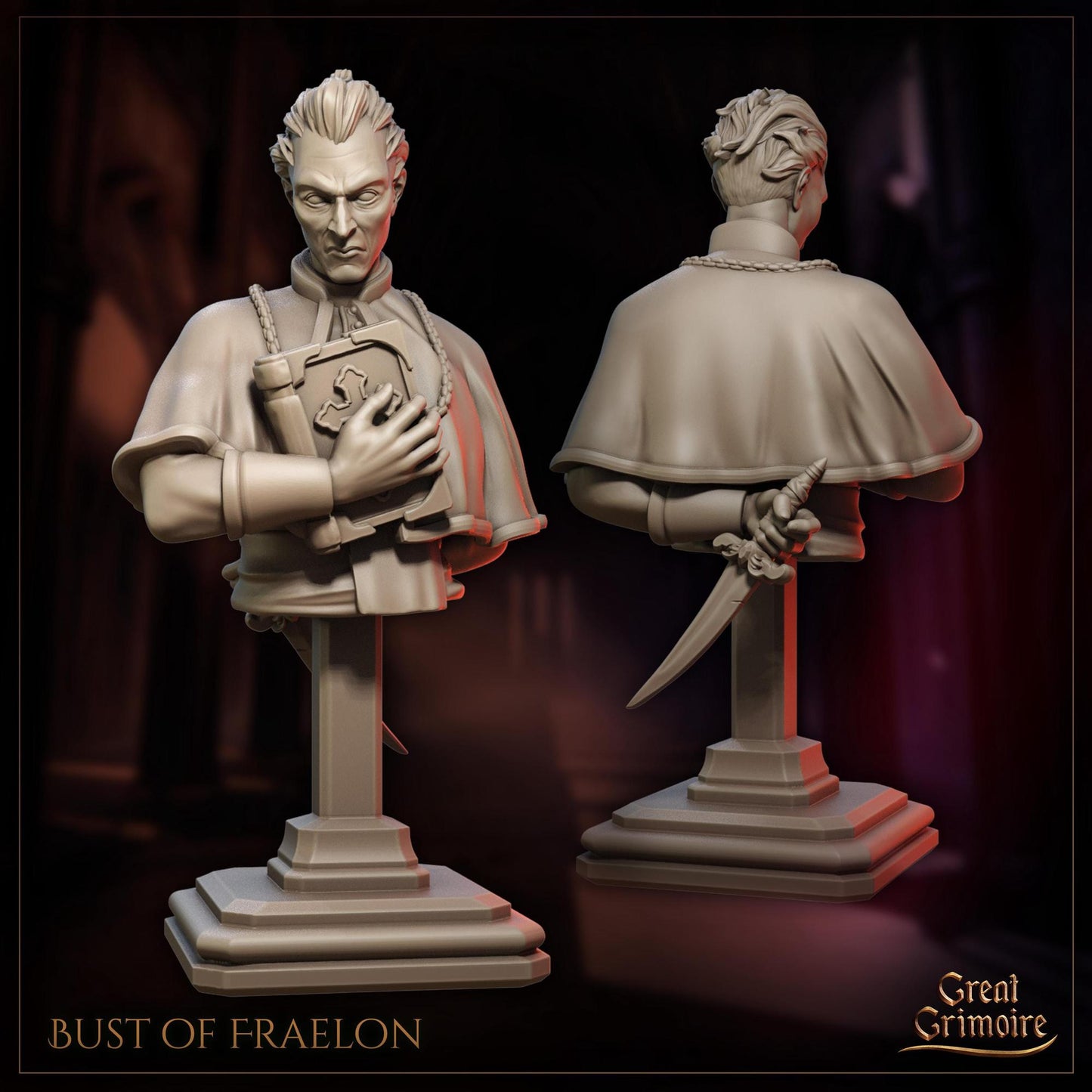 Cathedral of Shadows, Hunchback of Notre Dame Characters | Tabletop Gaming 3D Print Miniatures and Display Collection | Great Grimoire