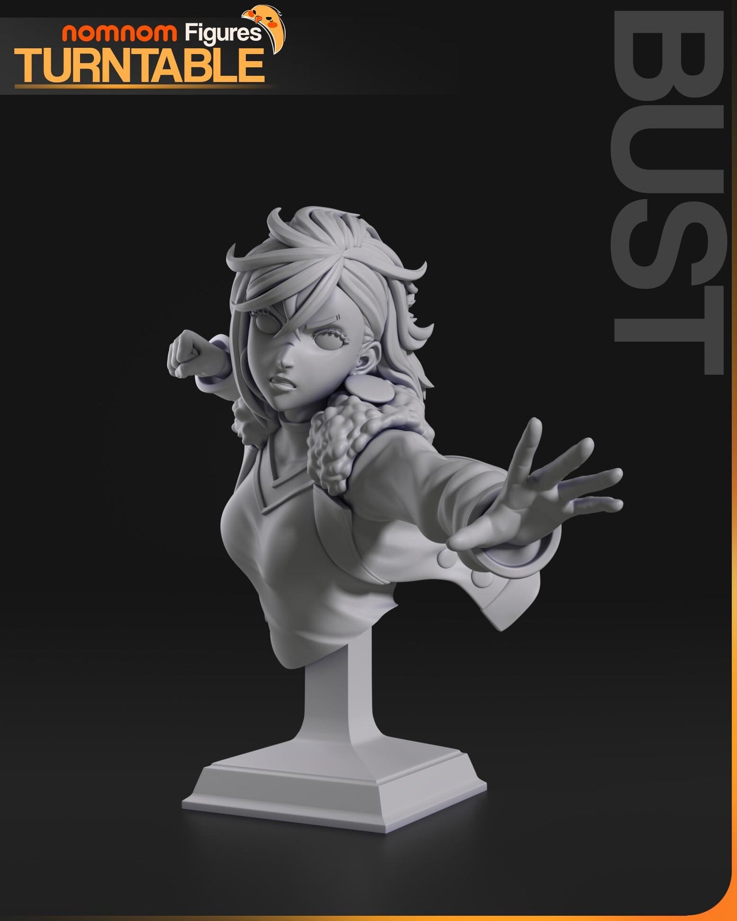 Psychokinetic Girl | Resin Garage Kit Figure Anime Manga Fan Art | Nomnom Figures