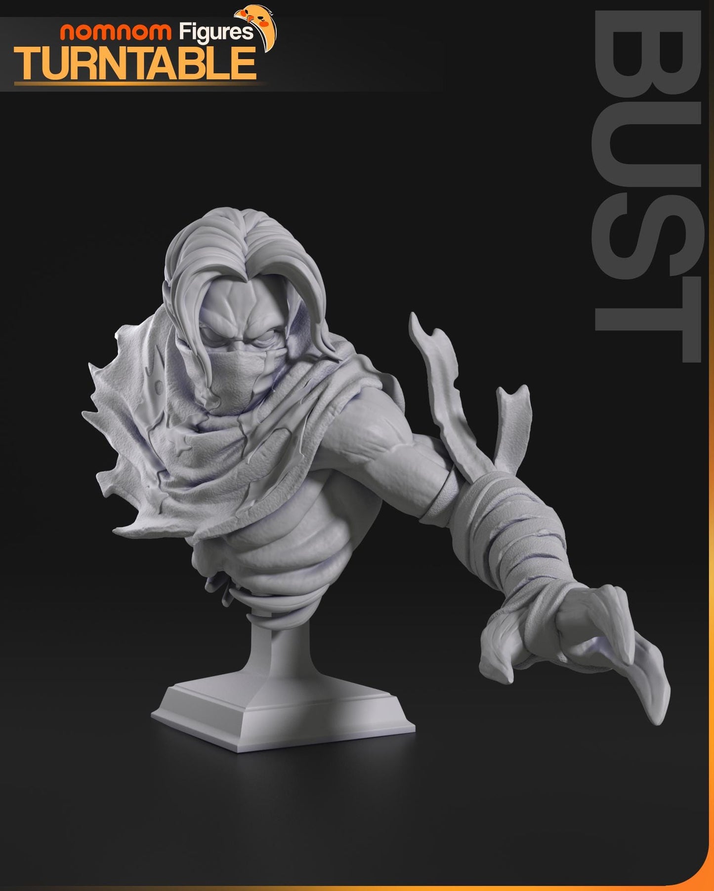 Soul Reaver Wraith | Resin Garage Kit Figure Game Fan Art | Nomnom Figures