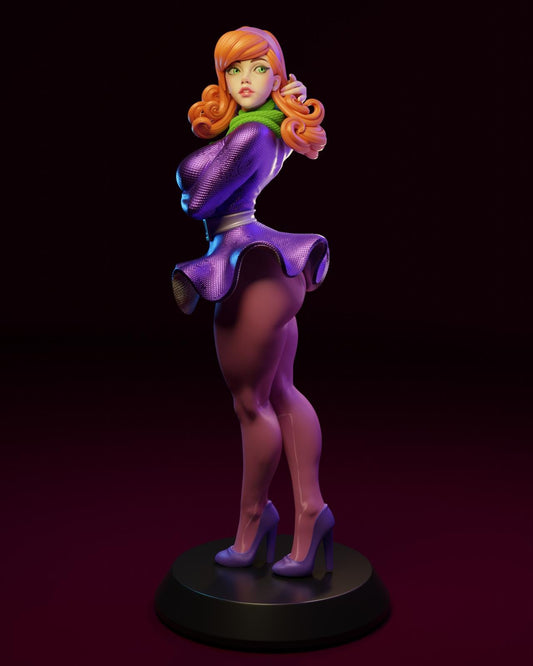 Mystery Solving Beauty | Resin Garage Kit Sculpture Anime Video Game Fan Art Statue | E.S Monster