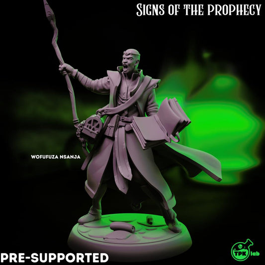 Human Mages, Wanzeru or Wofufuza Nsanja | Tabletop Gaming Miniature | TPKLab