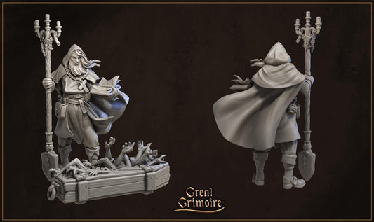 Behind the Crimson Curtain, Twisted Pinocchio, Theater, Monsters | Tabletop Gaming Miniatures and Display Collection | Great Grimoire