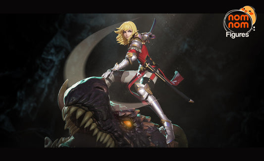 Guild Leader | Resin Garage Kit Figure Anime Webcomic Fan Art | Nomnom Figures