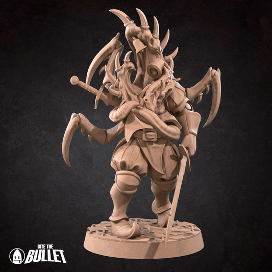 Mutation Jester | D&D Tabletop Gaming Scale Resin Miniature | Bite the Bullet