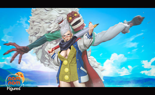 Turbo Granny | Resin Garage Kit Figure Anime Manga Fan Art | Nomnom Figures