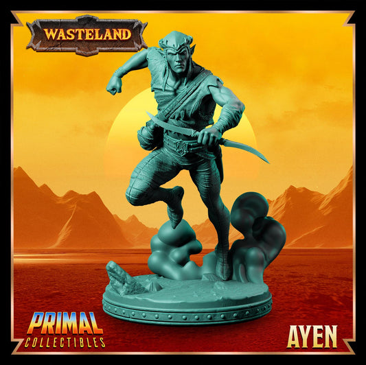 Elves Ayen | Wasteland | Tabletop Scale | TTRPG D&D Miniature | Primal Collectibles