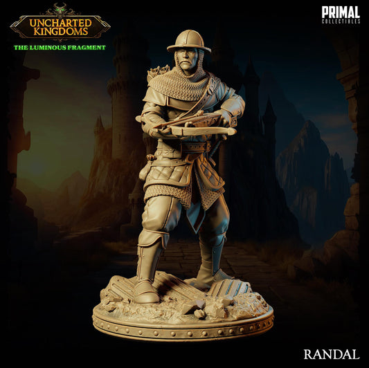 Soldier Crossbow Randal | Tabletop Scale | TTRPG D&D Miniature | Primal Collectibles