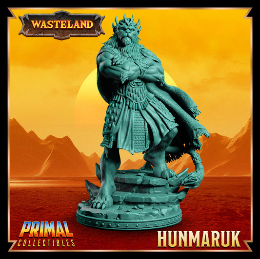 Sorcerer King Hunmaruk | Wasteland | Tabletop Scale | TTRPG D&D Miniature | Primal Collectibles