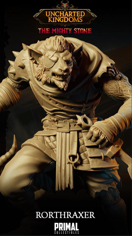 Wererats Army Rorthraxer | Uncharted Kingdoms | TTRPG D&D Miniature | Primal Collectibles