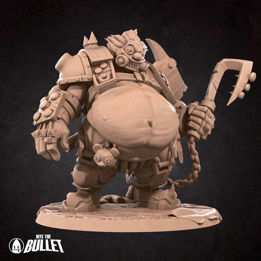 Junkhog Clown | D&D Tabletop Gaming Scale Resin Miniature | Bite the Bullet