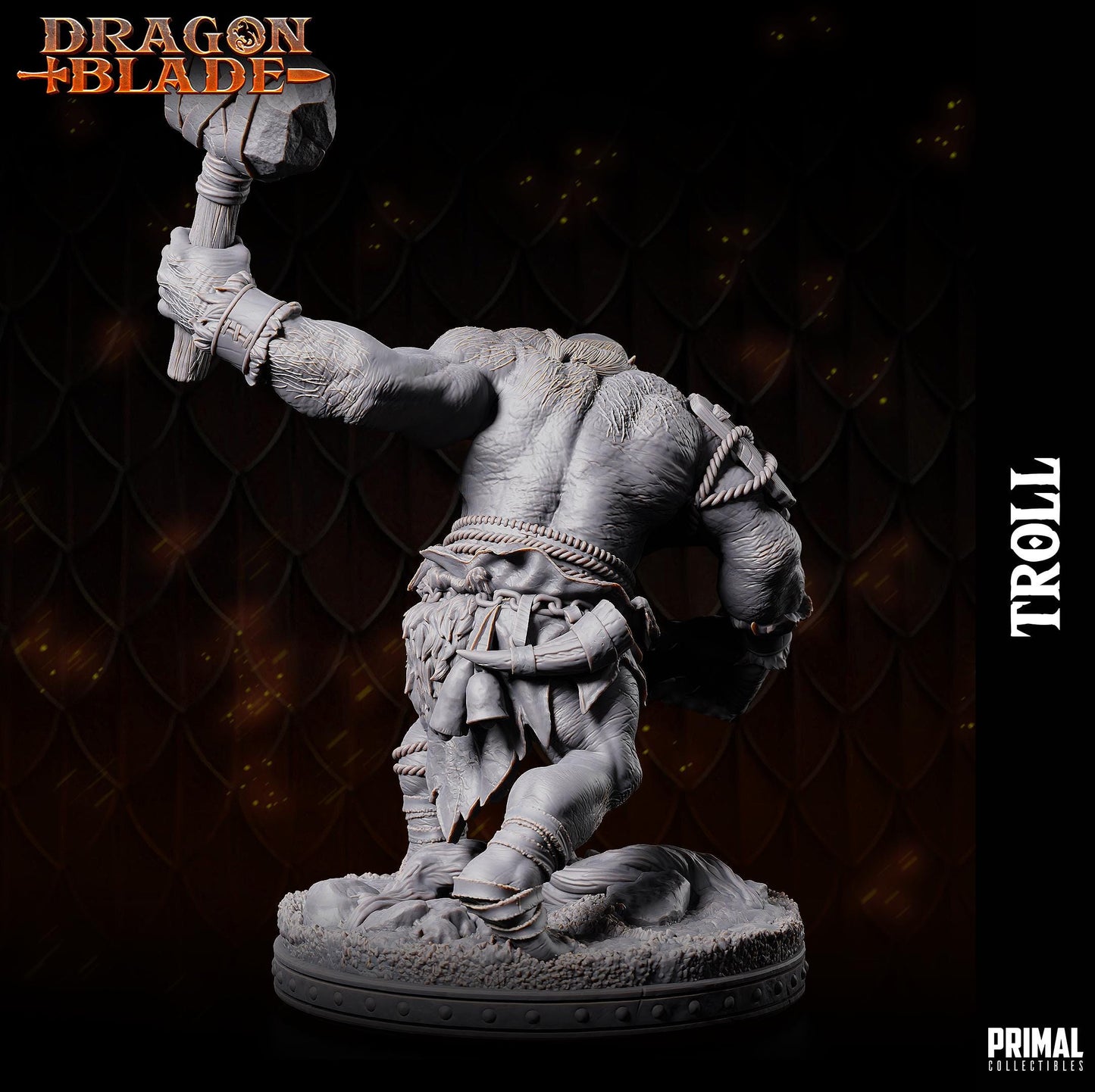 Trolls | Dragonblade | TTRPG D&D Miniature | Primal Collectibles
