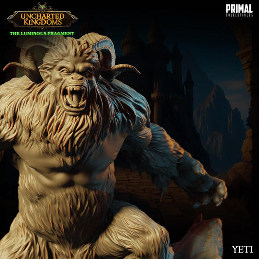 Yetis | Tabletop Scale | TTRPG D&D Miniature | Primal Collectibles