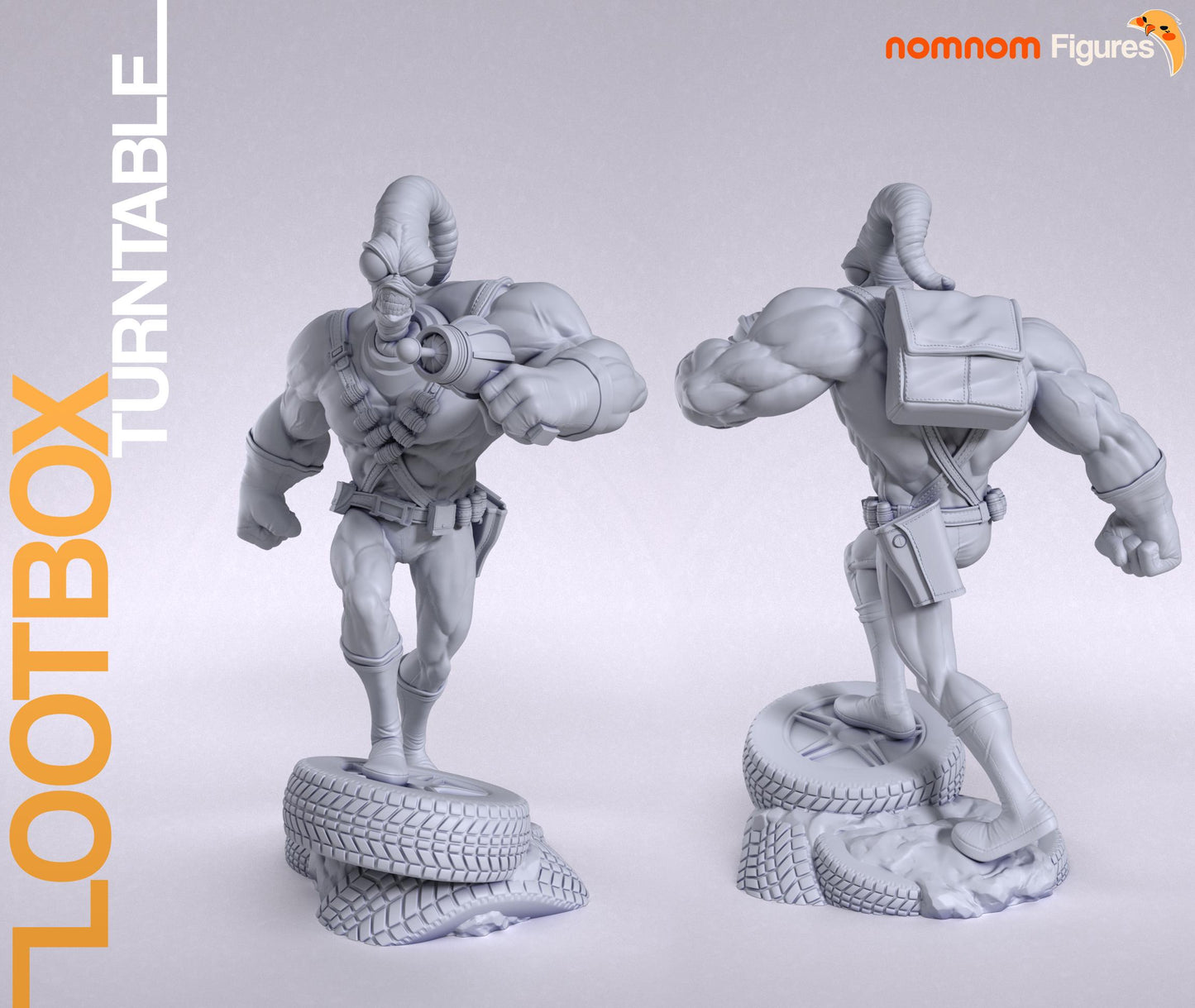 Earthworm | Resin Garage Kit Figure Game Fan Art | Nomnom Figures