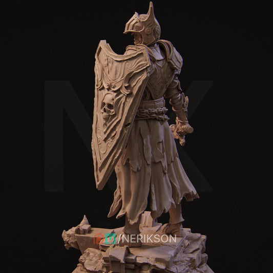 Undead Knight | TABLETOP SCALE | D&D TTRPG Fantasy Miniature | Nerikson