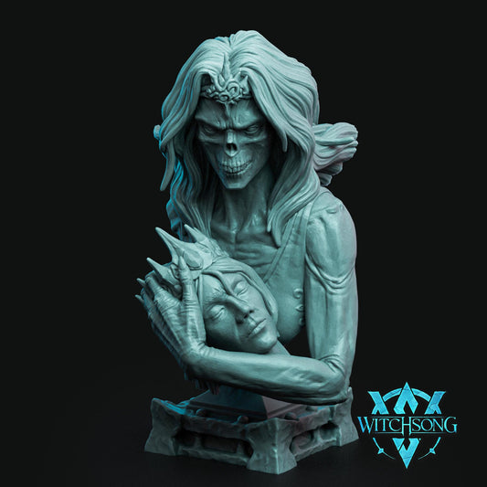 Banshee Queen | Mini or Bust | Monster Miniature Statue | Witchsong Miniatures