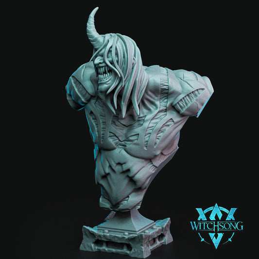 Champion of Wrath | Mini or Bust | Monster Miniature Statue | Witchsong Miniatures
