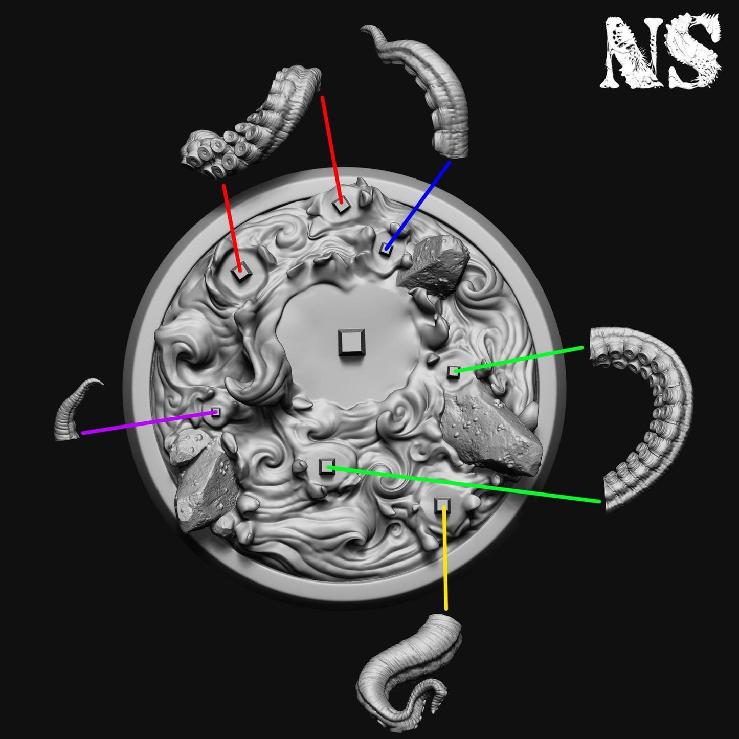 Cthulhu, the Great Old One | Lovecraft, Elder God | D&D Cosmic Horror Fantasy | NS Miniatures