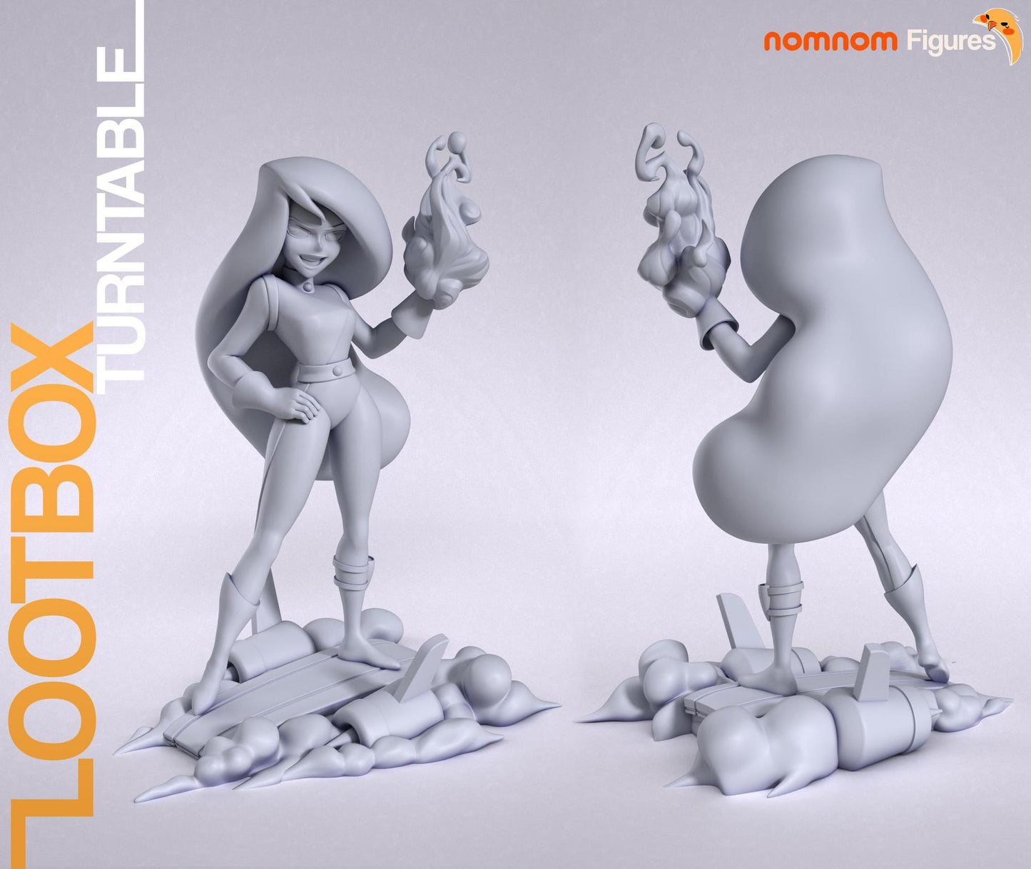 Criminal Mercenary | Resin Garage Kit Figure Show Fan Art | Nomnom Figures