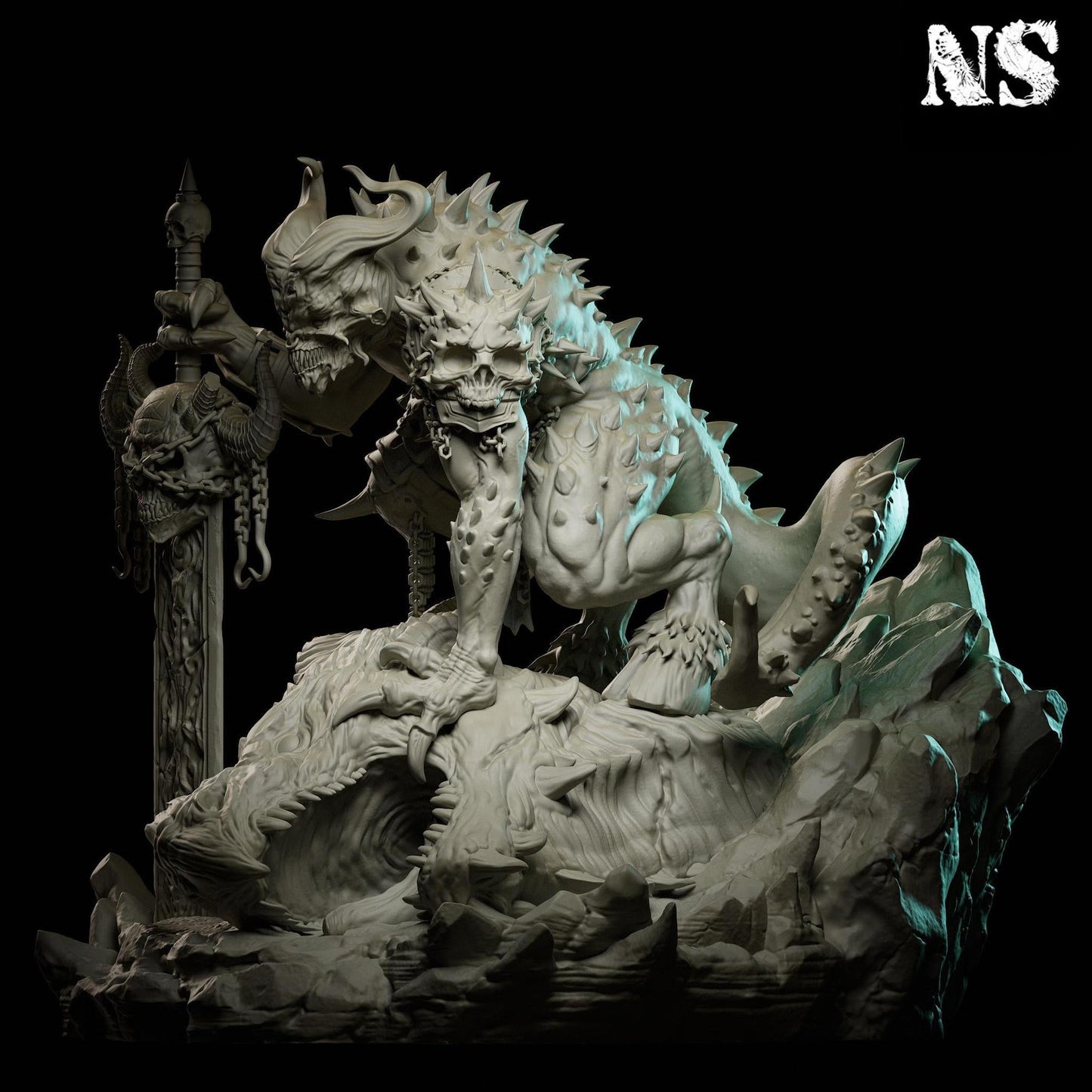 Dorgaath the Dragon Hunter | Lovecraft, Elder God | D&D Cosmic Horror Fantasy | NS Miniatures