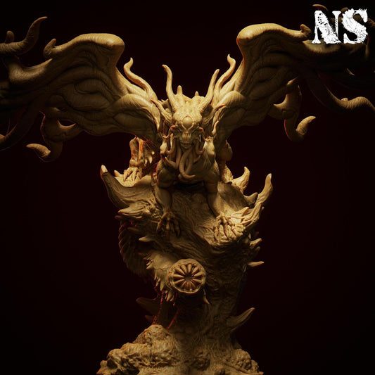 Eldritch Dragon | Lovecraft, Elder God | D&D Cosmic Horror Fantasy | NS Miniatures