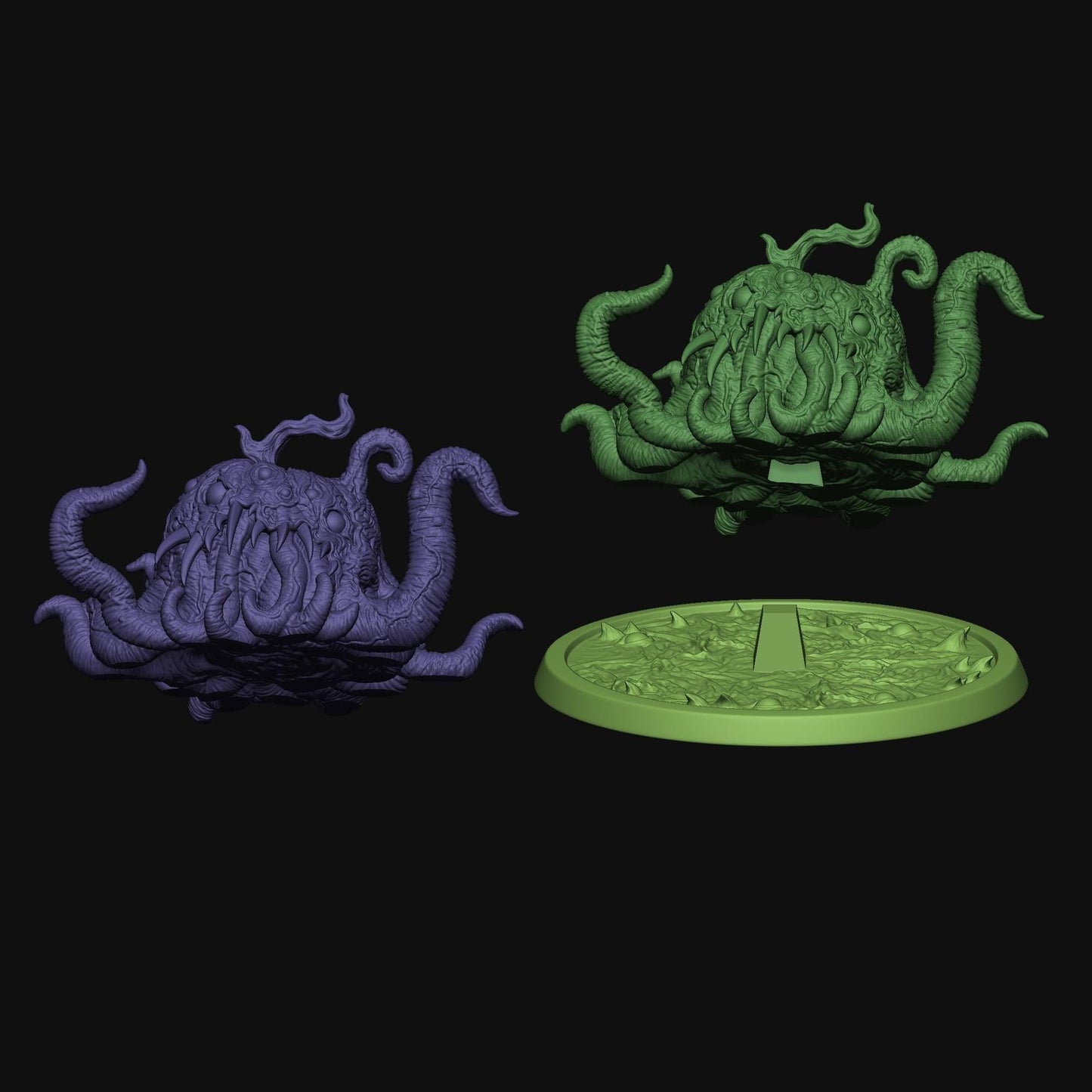 Eldritch Pumpkin, Jack-o-Lantern Monster | Lovecraft, Elder God | D&D Cosmic Horror Fantasy | NS Miniatures