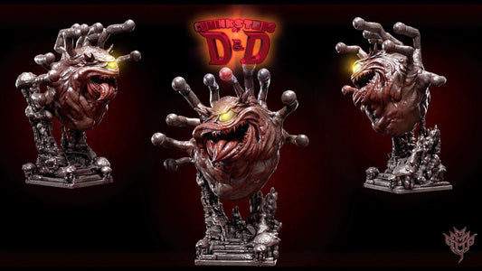 Beeehoooooold, Chonksters of D&D | TABLETOP SCALE | DnD TTRPG Mini | Mini Monster Mayhem