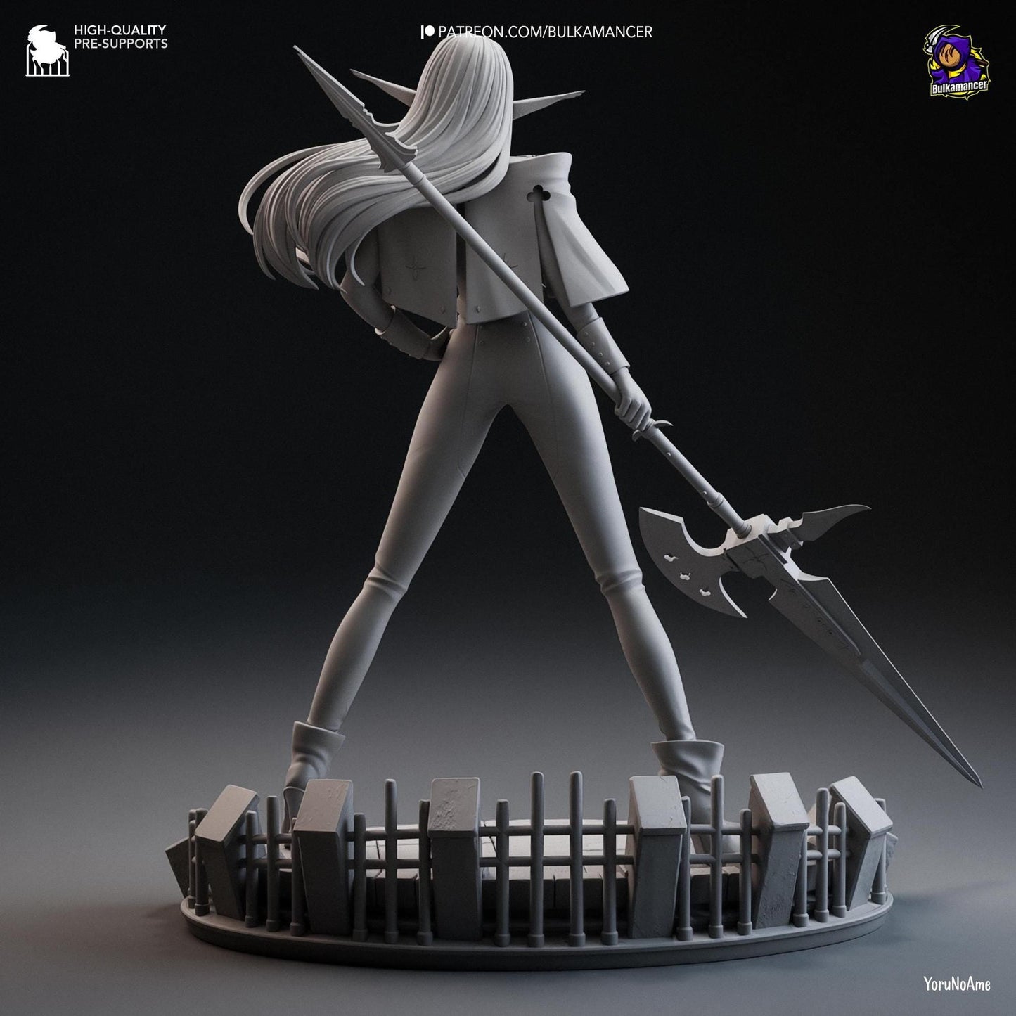 Last Honor Guard | Resin Garage Kit Sculpture Anime Video Game Fan Art Statue | Bulkamancer Sculpts