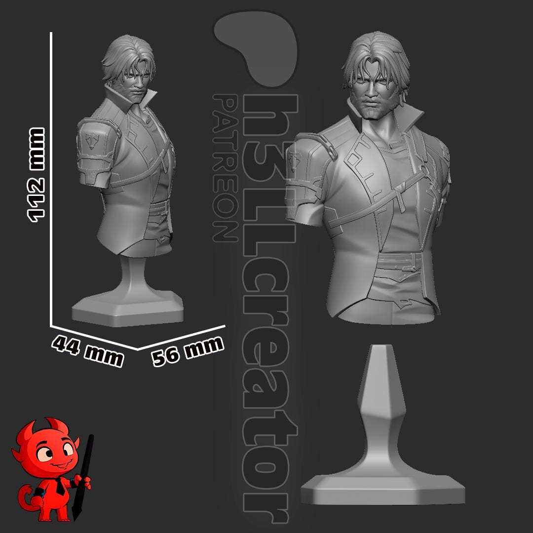 1:12 Broken Traveller, Jayce | Resin Garage Kit Figure Game Show Fan Art | h3LL creator