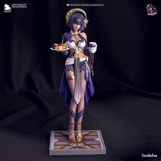 Shieldmaiden on Break | Resin Garage Kit Sculpture Anime Video Game Fan Art Statue | Bulkamancer Sculpts