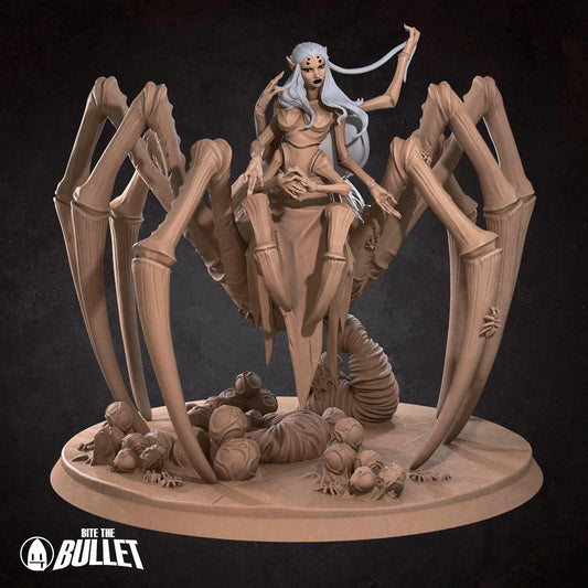 Exotic Lolth | TABLETOP SCALE | D&D Pathfinder TTRPG Miniature | Bite the Bullet