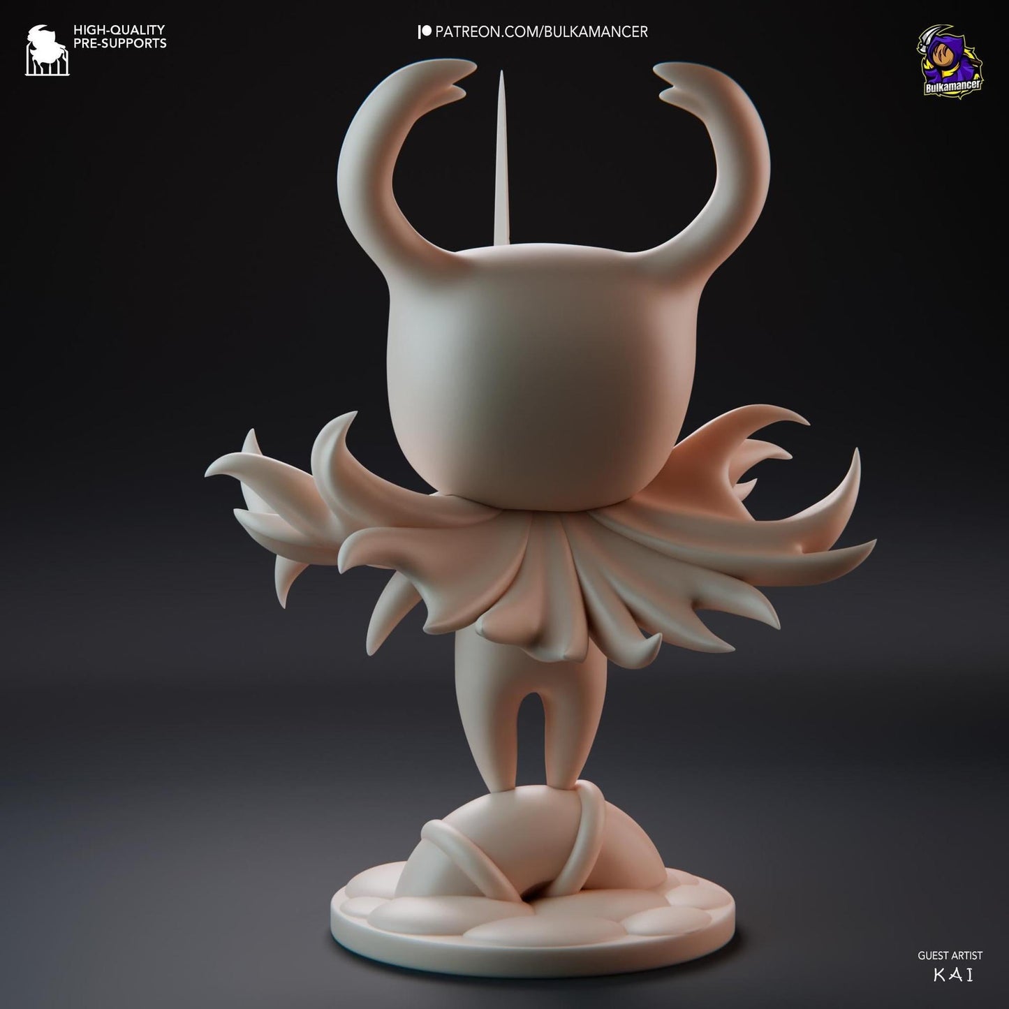 Hollow Knight | Resin Garage Kit Sculpture Anime Video Game Fan Art Statue | Bulkamancer Sculpts