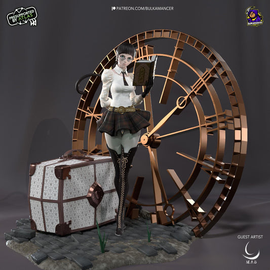 Observer of Timelines | Resin Garage Kit Sculpture Anime Video Game Fan Art Statue | Bulkamancer Sculpts