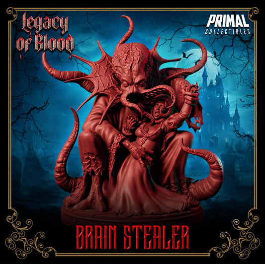 Evil Creature, Brain Stealer | Legacy of Blood | Tabletop Scale | TTRPG D&D Miniature | Primal Collectibles