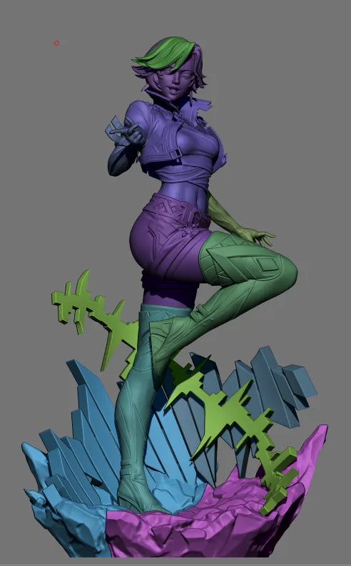 1:12 Cryo Virtuoso | 3D Printed Resin Garage Kit Figure | CA 3D Studios