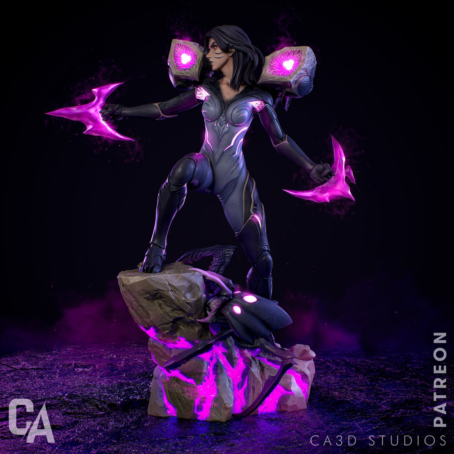 1:12 Living Weapon | 3D Printed Resin Garage Kit Figure | CA 3D Studios